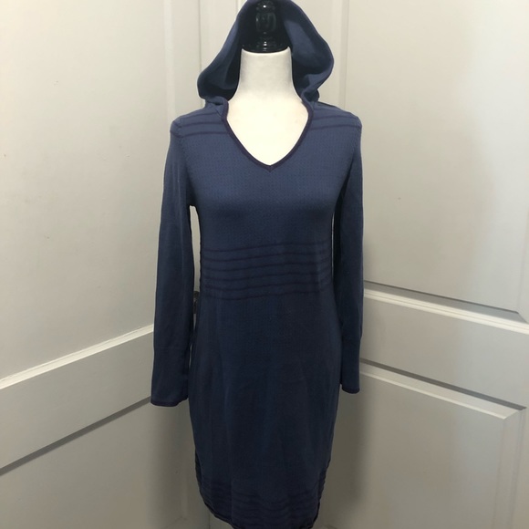 Prana ladies knitted hooded dress size medium - Picture 1 of 5